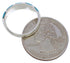Southwest Sterling Silver Turquoise Inlay Ring Size 6-1/4 UX35050