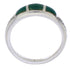 Turquoise Inlay And Sterling Silver Southwest Ring Size 6-1/4 UX35180