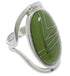 Southwest Genuine Sterling Silver Turquoise Ring Size 7-1/4 JX37478