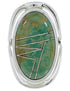 Silver Southwest Turquoise Ring Size 6-3/4 JX37493