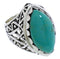Authentic Sterling Silver Turquoise Southwest Ring Size 5-3/4 TX38914