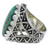 Turquoise And Silver Southwestern Ring Size 5-1/4 TX38932