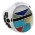Southwest Silver Multicolor Inlay Ring Size 4-3/4 TX38738