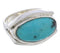 Sterling Silver Southwest Turquoise Jewelry Ring Size 5-3/4 TX39756