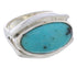 Sterling Silver Southwest Turquoise Jewelry Ring Size 5-3/4 TX39756