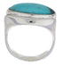 Sterling Silver Southwest Turquoise Jewelry Ring Size 5-3/4 TX39756