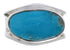Sterling Silver Southwest Turquoise Ring Size 5-1/4 TX39757