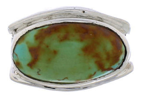Turquoise Southwest Sterling Silver Ring Size 5-3/4 TX39822