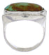 Turquoise Southwest Sterling Silver Ring Size 5-3/4 TX39822