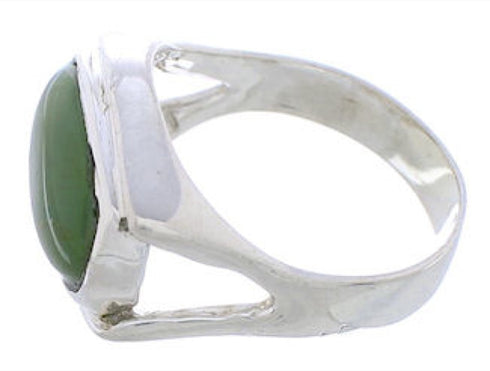 Turquoise Sterling Silver Jewelry Ring Size 7-1/4 TX39887