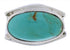 Southwest Turquoise And Silver Ring Size 7-3/4 TX39899