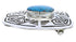 Native American Birds Eye Turquoise Water Wave Belt Buckle EX22897