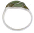 Southwest Sterling Silver Turquoise Inlay Ring Size 6-1/4 WX41067