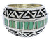 Sterling Silver Southwestern Turquoise Ring Size 5 WX35897