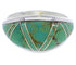 Sterling Silver Turquoise Inlay Southwest Ring Size 4-3/4 ZX36276
