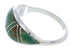 Turquoise Sterling Silver Southwest Jewelry Ring Size 6 ZX36277