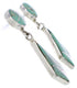 Southwest Turquoise And Sterling Silver Earrings