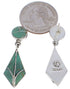 Southwest Turquoise And Sterling Silver Earrings