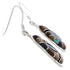 Southwestern Multicolor And Silver Earrings EX31971
