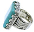 Southwest Turquoise And Sterling Silver Ring Size 6-1/4 YX34641