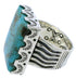 Turquoise Sterling Silver Southwestern Ring Size 7-3/4 YX87535