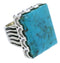 Sterling Silver Turquoise Southwest Ring Size 5-1/2 YX34702