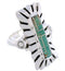 Sterling Silver And Turquoise Inlay Ring Size 5-3/4 EX42871