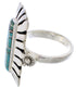 Turquoise And Silver Southwest Ring Size 7 EX42894