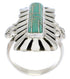 Southwest Turquoise And Silver Ring Size 5-1/4 EX42903
