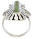 Sterling Silver Southwest Turquoise Ring Size 6-1/4 EX42985