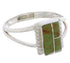 Turquoise And Sterling Silver Ring Size 4-1/2 EX43162