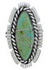 Sterling Silver Turquoise Southwestern Jewelry Ring Size 4-3/4 TX40685