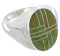 Silver Turquoise Southwest Ring Size 8-1/2 YX87391