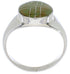 Silver Turquoise Southwest Ring Size 8-1/2 YX87391