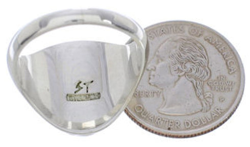 Authentic Villiage or Pueblo Design Multicolor Ring Size 11-1/4 WX42348