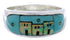 Native American Design Multicolor Southwest Ring Size 9-1/2 TX42018