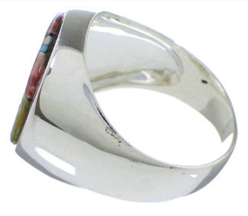 Native American Design Southwest Multicolor Ring Size 11-1/2 TX42257