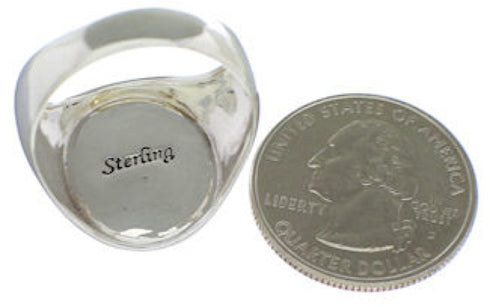 Native American Design Southwest Multicolor Ring Size 9-1/2 TX42263