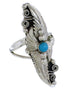 Turquoise Silver Southwest Ring Size 5-1/4 TX42468