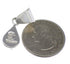 Multicolor And Genuine Sterling Silver Tear Drop Pendant PX28861