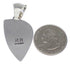 Multicolor Inlay Southwest Sterling Silver Pendant EX30616