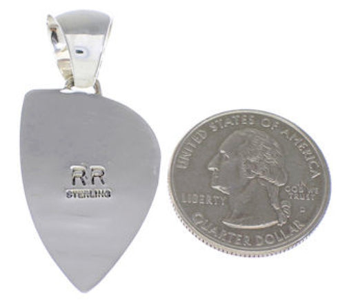 Genuine Sterling Silver And Multicolor Slide Pendant EX30618