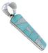Turquoise And Opal Southwest Jewelry Pendant EX30625