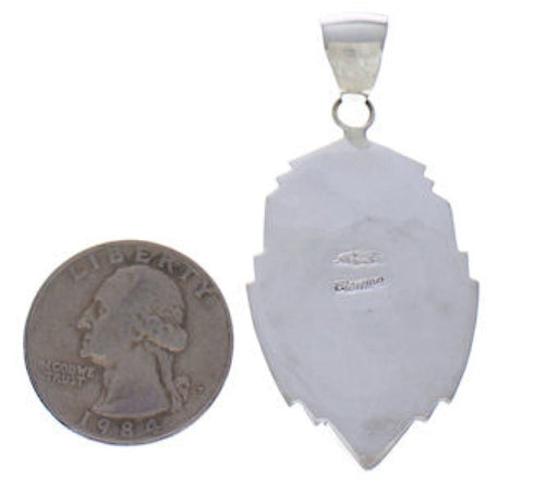 Native American Pueblo Or Village Design Multicolor Pendant PX29434