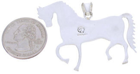 Turquoise Southwest Horse Pendant Jewelry EX29810