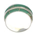 Turquoise Inlay Southwestern Ring Size 5-1/4 EX41887