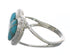 Turquoise Sterling Silver Heart Ring