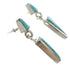 Southwest Sterling Silver And Turquoise Earrings PX24567