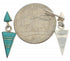 Southwest Sterling Silver And Turquoise Earrings PX24567