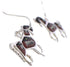 Native American Village Design Multicolor Horse Earrings PX24584